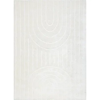 Koberec Kusový koberec Mode 8494 geometric cream 80x150 cm