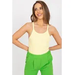 EX MODA Top světle žlutý Velikost: UNI