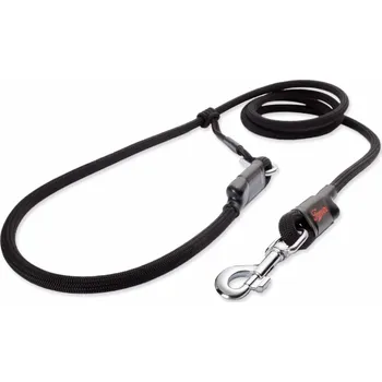 Vodítko pro psa Tamer Vodítko Lanové Easylong černé 3,5m, 8-50 kg
