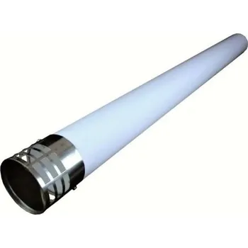 Kouřovod Regulus BB011017 trubka výdušná 80mm, 985mm, s nerezovým košíkem