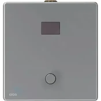 Alcadrain Elektronické ovládání splachování pisoáru, s manuálním ovládáním, síťové napájení, nerez, ASP4-KT