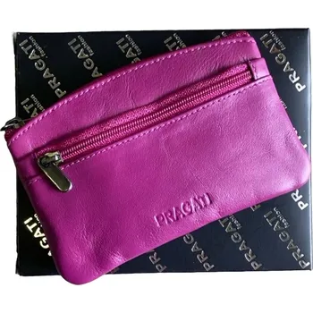 Pragati Fashion Kožená klíčenka pragati růžová cvt-78695