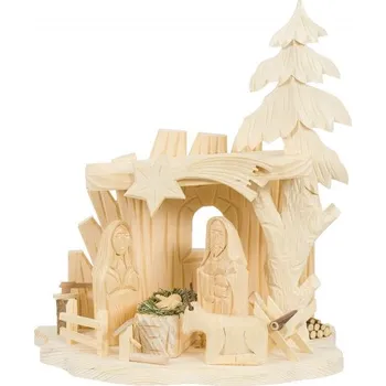 Dětské zboží Drewmax Dřevěný betlém GD509, borovice