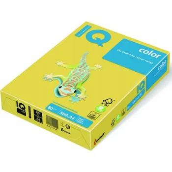 Kancelářský papír Barevný papír A4 80 g/m2 kanárkově žlutý 500 listů/1 balení (ryze)