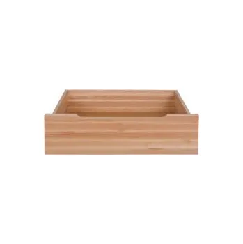 Nábytek Drewmax Úložný prostor pod postel LK170, 98x24x67, buk (Barva dřeva: Rustikal)