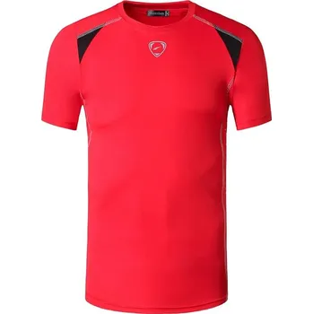 Pánské sportovní tričko Černá - červená L