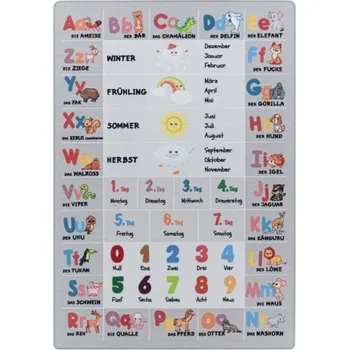 Koberec Vopi Dětský koberec Play 2904 grey (Varianta: 100 x 150 cm)