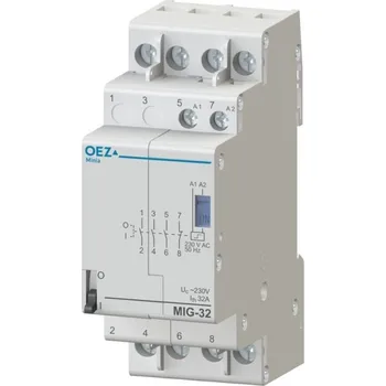 Stykač OEZ MIG-32-40-A230 Impulzní relé In 32 A Un 230 V a.c. 4x zapínací kontakt