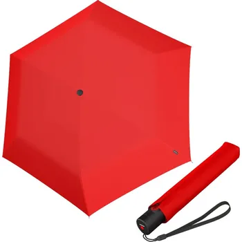 Deštník Knirps U.200 Red - elegantní dámský plně automatický deštník