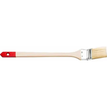 Malířský štětec Štětec je zakřivený se světlými štětinami 25x12 mm