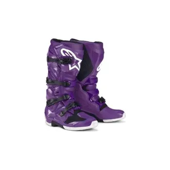 Moto obuv Mx Boty Alpinestars Tech 7 Boots Purple 25, Velikost EU 47 / US 12