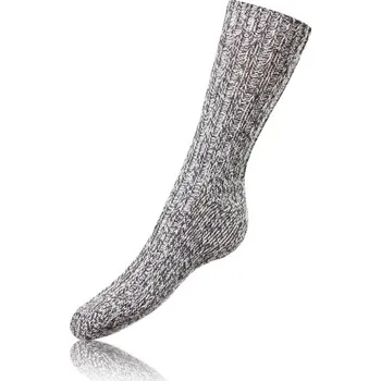 Pánské ponožky Zimní unisex ponožky NORWEGIAN STYLE SOCKS Šedá 39-42