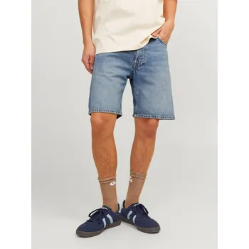 Pánské oblečení Kraťasy Jack and Jones Blue Denim 1067841 S