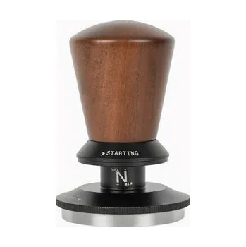 Kávovar Nastavitelny Tamper na espresso Ořechové dřevo 51mm