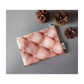 Peněženka Kapsička na zip - béžová