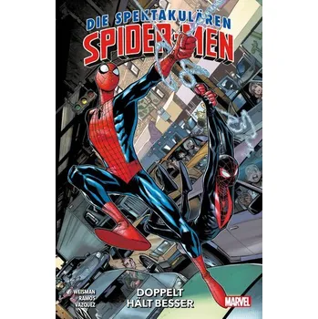 Komiks pro dospělé Die Spektakulären Spider-Men - Weisman, Greg [DE] (2024, Brožovaná, Panini Verlags GmbH)