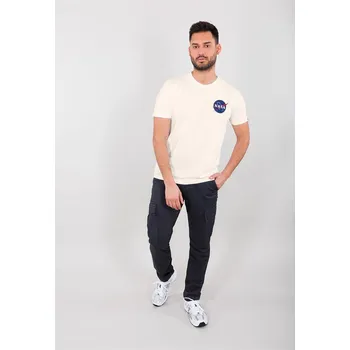 Pánské oblečení Tričko Alpha Industries 578 Jet White 1066982 S