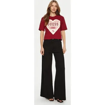 Dámské tričko Guess T-Shirt V5RI01 I3Z14 Béžová Regular Fit XXS