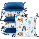 T-TOMI Polštářkový mantinel Blue bears, 6ks