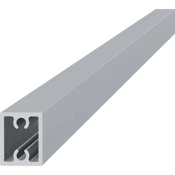 Plot profil na plotovou výplň, hliník bez povrchové úpravy - hliníková výplň 20 x 16 x 1,5 mm, délka 6 m, materiál EN AW-6060 T66, cena za kus