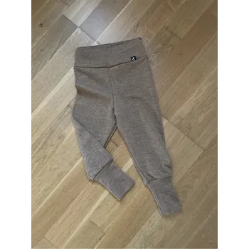 Dámské legíny Rostoucí merino legíny/kamaše - hnědá, Duomamas Velikost: 0-6 měsíců