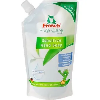 Mýdlo Tekuté mýdlo Sensitive skin, náplň, 500 ml, FROSCH FR-1599-8
