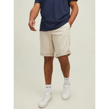 Jack and Jones Bowie Plus Size Woven Shorts Oxford Tan 5XL