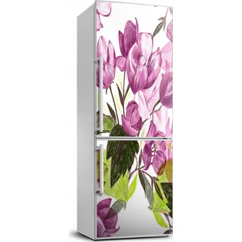 Fototapeta Samolepící nálepka na ledničku - Fialové květy