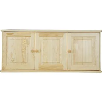 Nábytek Drewmax Nástavba na šatní skříň SF144, 120x50x60, borovice (Barva dřeva: Olše)