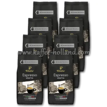Tchibo Caffe Espresso Kräftig zrnková káva 8x1 kg