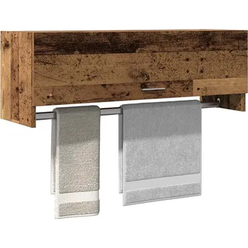 Organizace kuchyně Šatní skříň starého dřeva 100 x 32,5 x 35 cm dřevotříska Hnědá 856616