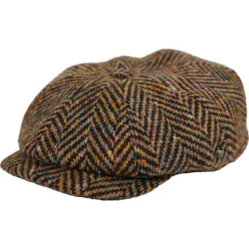 Čepice City Sport Caps Bekovka Bakerboy od CitySport - Donegal Tweed Beige 301 Velikost: 62 cm