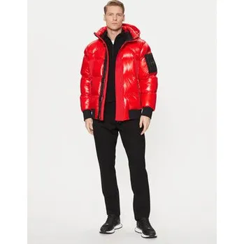 Pánská bunda BOSS Vatovaná bunda Ronnie 50522627 Červená Regular Fit M