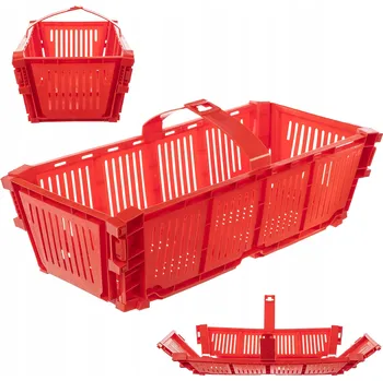 Obraz Košík na ovoce plast červený