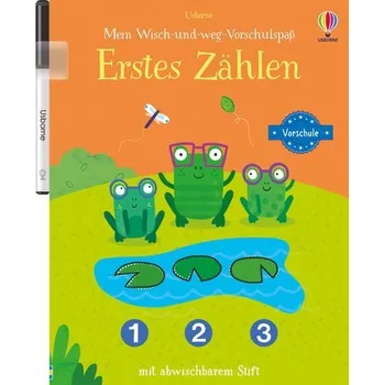 První čtění Mein Wisch-und-weg-Vorschulspaß: Erstes Zählen - Greenwell, Jessica