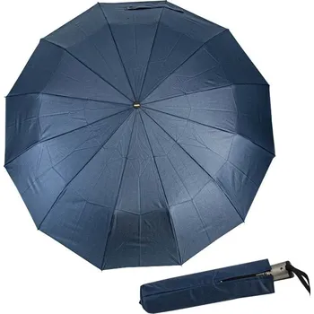 Deštník Doppler Fiber Magic Major uni navy- pánský plně automatický deštník