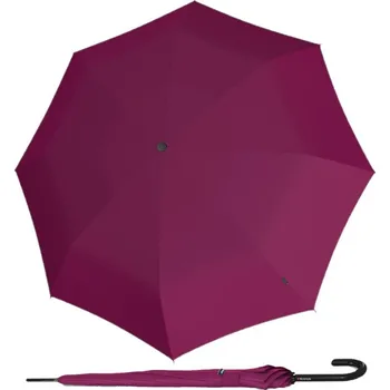 Deštník Knirps A.760 STICK VIOLET - elegantní holový vystřelovací deštník