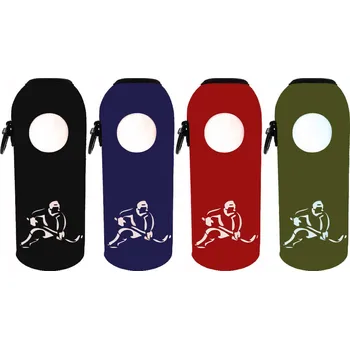 Termoobal na hokejovou láhev 0,7 litru - Hokejista Barva: oranžová