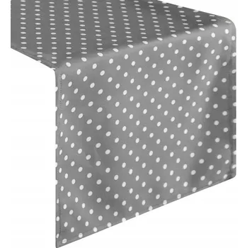 Obraz Stříbrný běhoun na stůl 140 x 40 cm