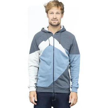 Pánská mikina Chillaz pánská bunda Villach Jacket Barva: blue melange, Velikost: M