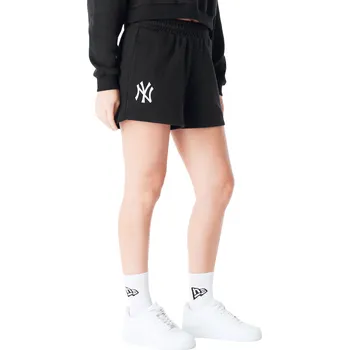Dámské kraťasy Dámské kraťasy na volný čas New Era MLB LE SHORT NEW YORK YANKEES W černé 60564909 - L | UK 8,5 | US 11