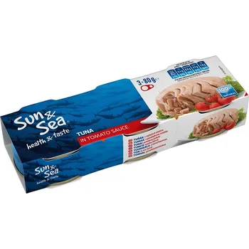 Tuňák v rajčatové omáčce 3x80g