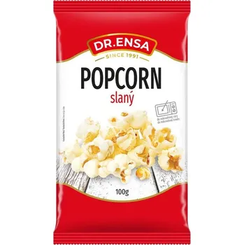 Slaná pochutina Popcorn slaný 100g - Dr.Ensa