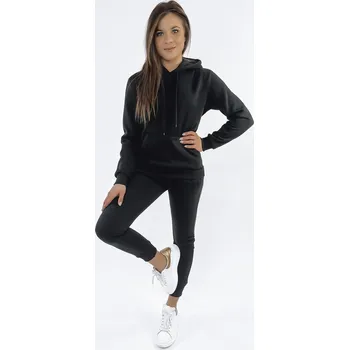 Dámská tepláková souprava DStreet DStreet černá | bílá 3044872