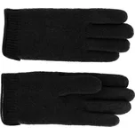 Fiebig - Headwear since 1903 Panské černé pletené rukavice - Fiebig Velikost Rukavice: 9,5 (L)