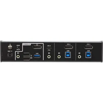 Switch ATEN 3-Port USB-C DP Hybrid KVMP Switch CS1953-AT