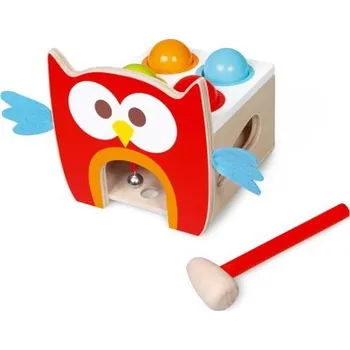 Dětské zboží Zatloukací hračka Sovička, Scratch