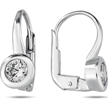 Náušnice Zlaté náušnice z bílého zlata se zirkony ZE0822XJ72-8600 (585/1000) 2,86g