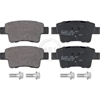 Brzdová destička Sada brzdových destiček, kotoučová brzda A.B.S. 37513