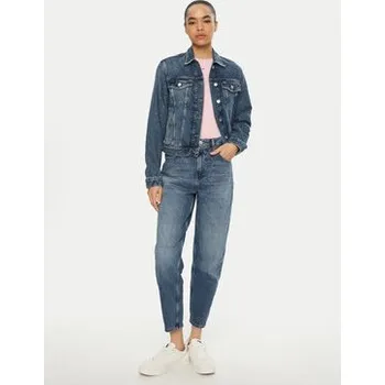 Pánská bunda Tommy Jeans Jeansová bunda Classic DW0DW19781 Modrá Regular Fit M